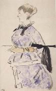 Edouard Manet Portrait d'Isabelle Lemonnier (mk40) china oil painting artist